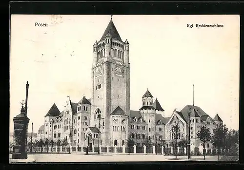 AK Posen, Königliches Residenzschloss