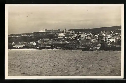 AK Lissabon, Panorama aus der Vogelschau