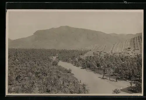 AK Tagmout, Landschaftsansicht aus der Vogelschau