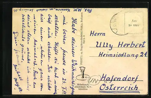 AK Dorog, Ortsansicht und zwei Ansichten aus dem Ort