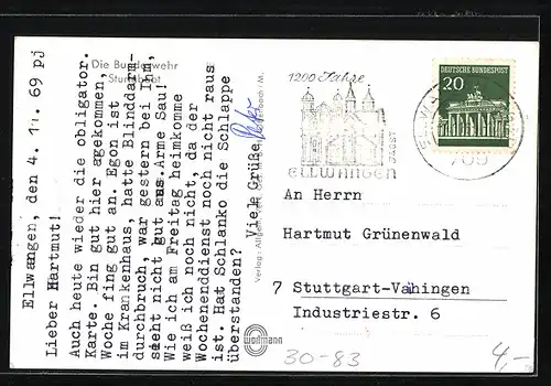 AK Soldaten der Bundeswehr in einem Sturmboot