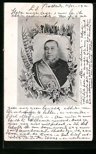 AK Johannes Paulus Krüger, Präsident der südafrikanischen Transvaal-Republik, Geb. 1825, Burenkrieg