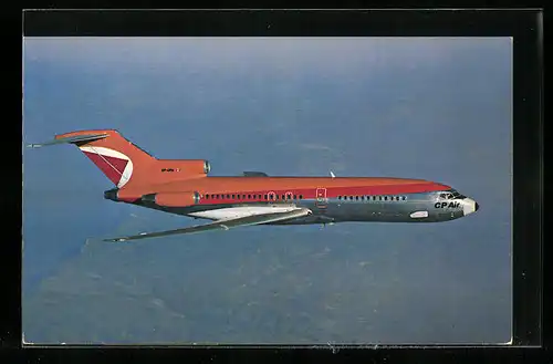 AK Flugzeug Boeing 727 der CP Air im Flug