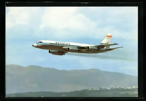 AK Flugzeug Convair CV 990 A Coronado von Spantax