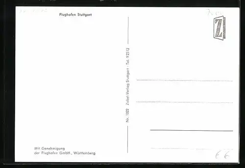 AK Stuttgart, Sieben Ansichten vom Flughafen