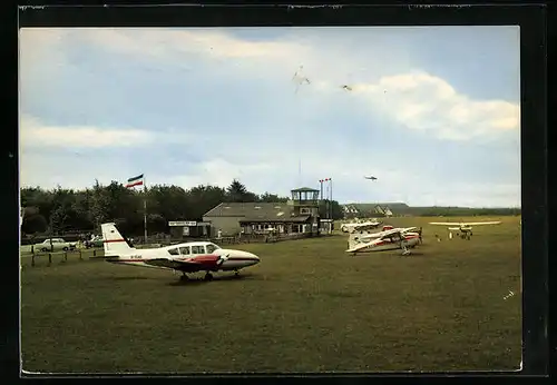 AK Wyk auf Föhr, Flugplatz für Kleinflugzeuge