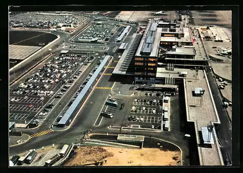 AK Paris-Orly, Aèroport-Vue gènèrakle de l`aèrogare, Flughafen vom Flugzeug aus