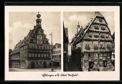 AK Esslingen a. N., Altes Rathaus