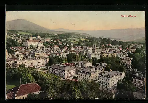 AK Baden-Baden, Gesamtansicht