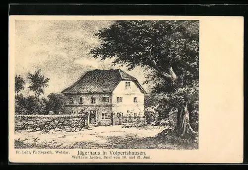 AK Volpertshausen, Jägerhaus
