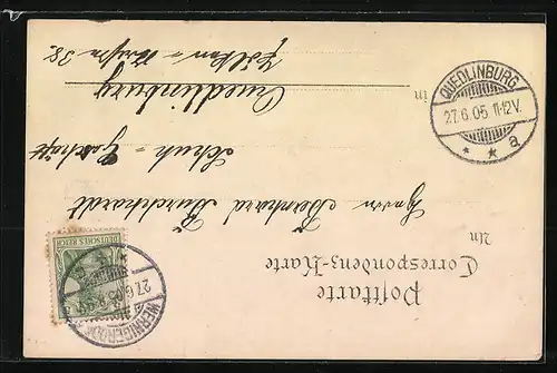 AK Wernigerode / Harz, Innerer Schlosshof