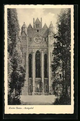 AK Chorin, Kloster Chorin, Westgiebel