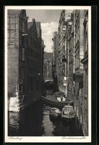 AK Alt-Hamburg, Deichstrassenfleet