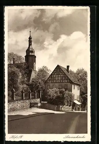 AK Hof i. B., Lorenzkirche