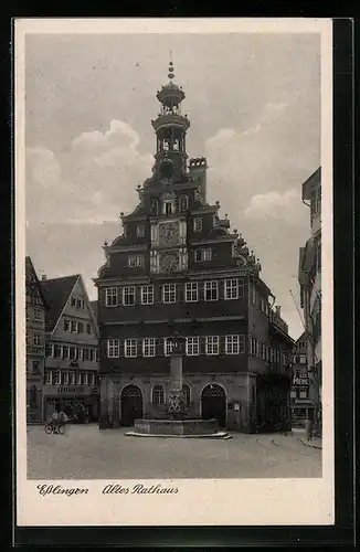 AK Esslingen a. N., Altes Rathaus