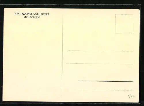 AK München, Regina-Palast-Hotel
