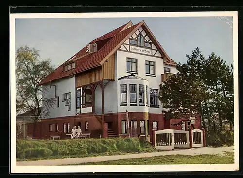 AK Cuxhaven-Duhnen, Hotel-Pension Das Haus in der Sonne