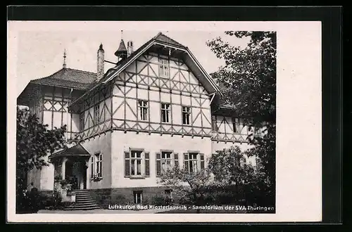 AK Bad Klosterlausnitz, Sanatorium der SVA Thüringen