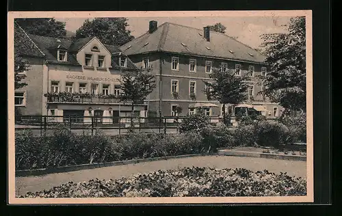 AK Berggiesshübel, Bäckerei Wilhelm Schell