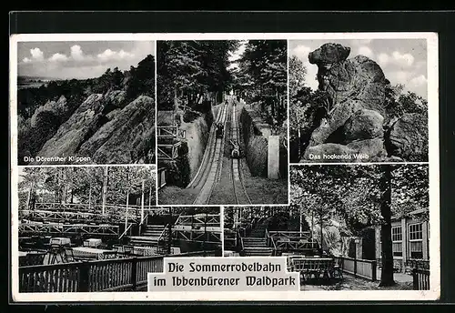 AK Ibbenbüren, Waldpark, Sommerrodelbahn, Dörenther Klippen