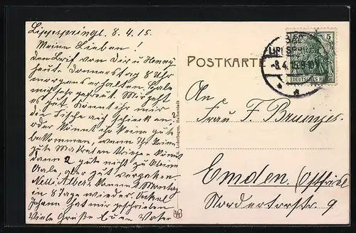 AK Bad Lippspringe, an der Jordanquelle