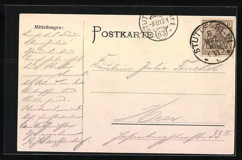 AK Stuttgart, Marktplatz