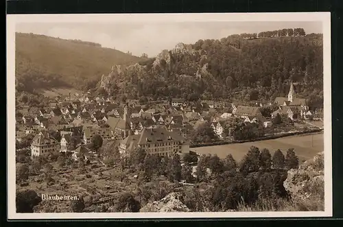 AK Blaubeuren, Ortsansicht bei Sonnenschein