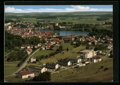 AK Bad Waldsee, Ortsansicht bei Tag