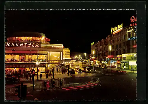 AK Berlin, Café Kranzler am Kurfürstendamm