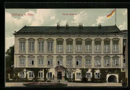 AK Oettingen a. Ries., Früstl. Schloss