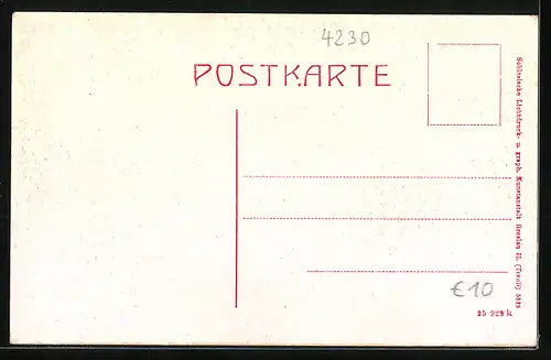AK Wesel a. Rh., Strassenpartie am Kaiserl. Postamt