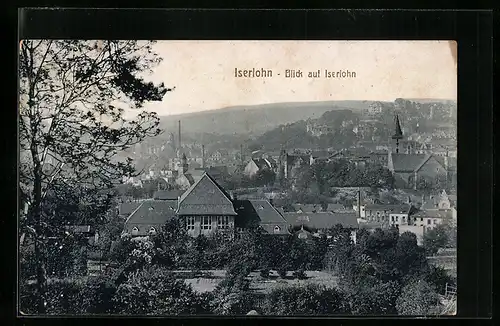 AK Iserlohn, Blick auf den Ort