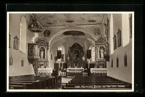 AK Beuren b. Neu-Ulm, Katholische Pfarrkirche