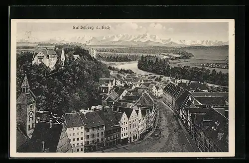 AK Landsberg a. Lech, XVI. Versammlung des Oberbayer Kreislehrervereins 1910