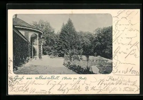 AK Bad-Boll, Partie im Park