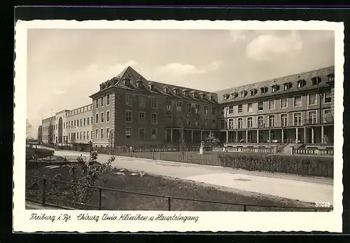 AK Freiburg i. Br., Chirurg. Univ. Kliniken u. Haupteingang