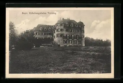 AK Tutzing, Blick auf das Bayr. Erholungsheim
