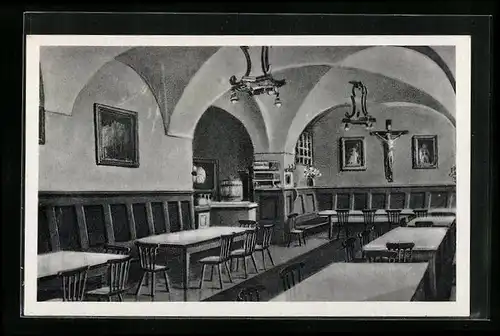 AK Scheyern, Innenansicht der Klosterschenke