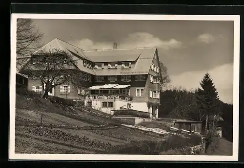 AK St. Peter /Bad. Schwarzwald, Gasthaus Lindenberg