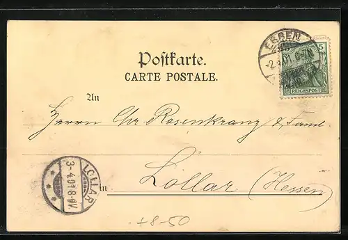 AK Essen-Ruhr, Puddelwerk in der Gussstahlfabrik