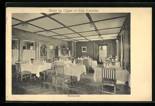 AK Lucerne, Restaurant im Hotel du Rigi et Cygne