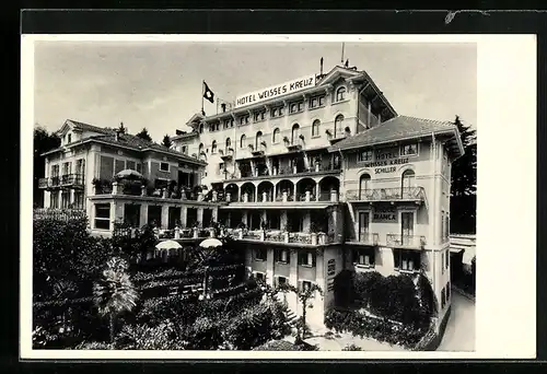 AK Lugano, Hotel Weisses Kreuz