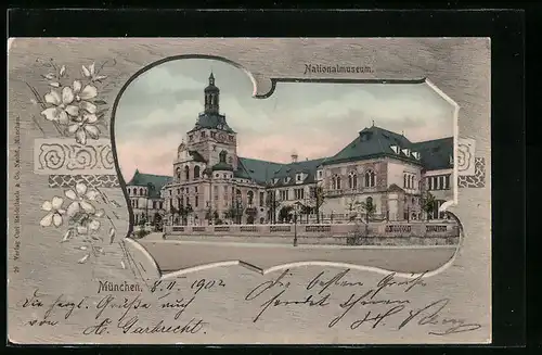 AK München, Nationalmuseum