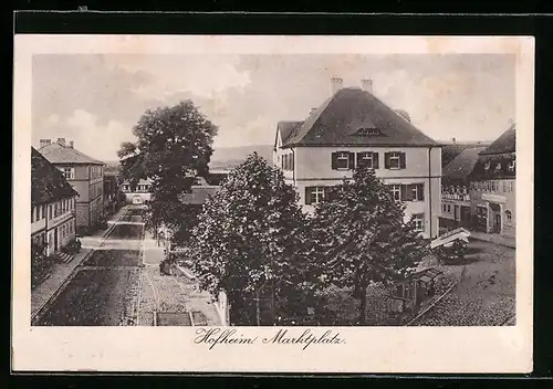 AK Hofheim, Marktplatz