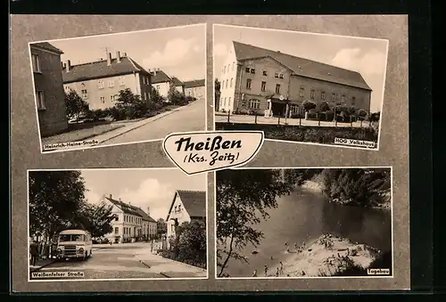 AK Theissen, HOG Volkshaus, Weissenfelser Strasse, Tagebau