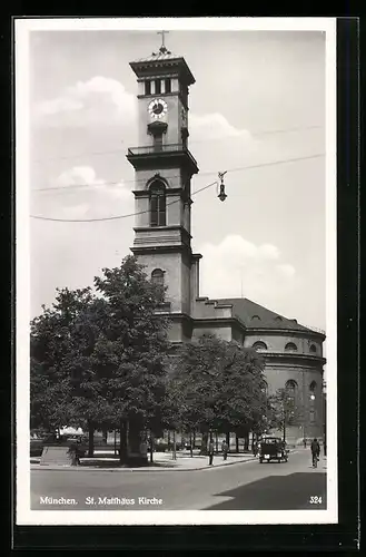 AK München, St. Matthäus Kirche