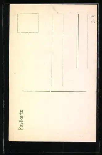 AK München, Strassenbahn an der Mariensäule