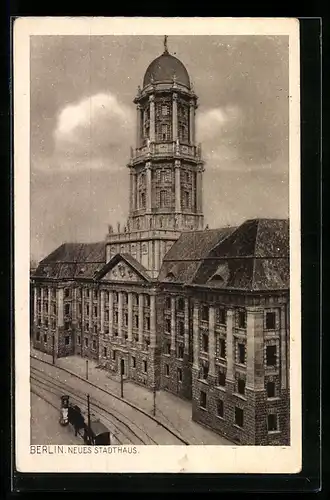 AK Berlin, Neues Stadthaus, Jüdenstrasse