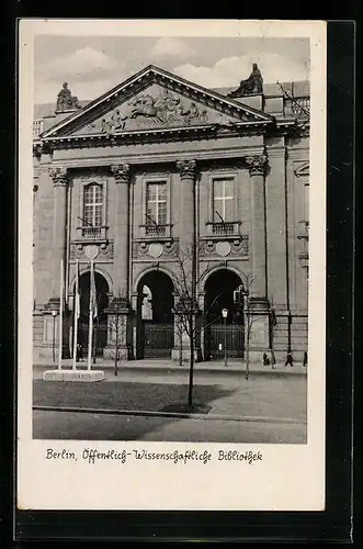 AK Berlin, Öffentlich-Wissenschaftliche Bibliothek