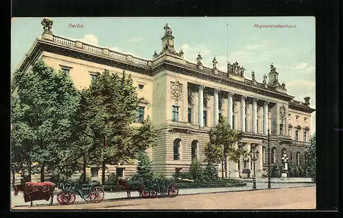 AK Berlin, Das Abgeordnetenhaus, Prinz-Albrecht-Strasse